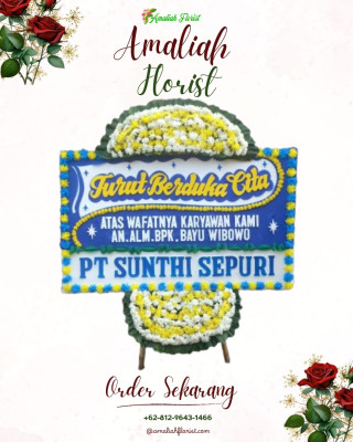 Papan Bunga Duka di Minggir