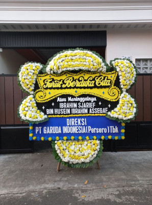 Papan Bunga Duka di Minggir