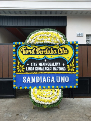 Papan Bunga Duka di Minggir