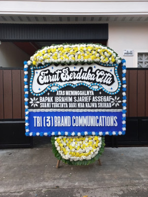 Papan Bunga Duka di Minggir